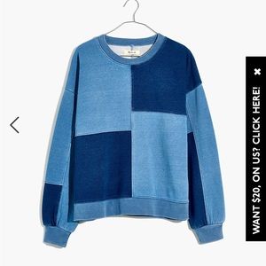 Madewell sweatshirt. Med. Never worn, tags still attached. Runs slightly small.